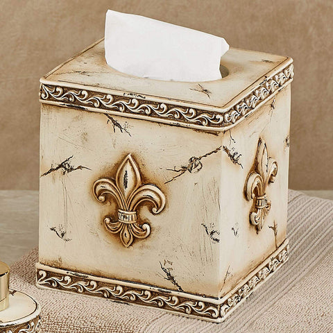 art deco tissue box cover