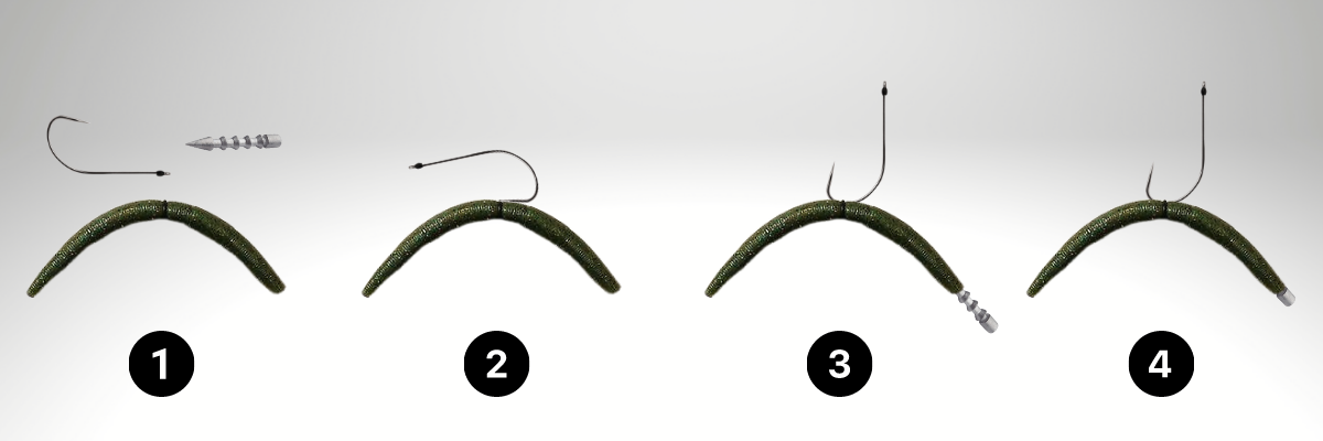 Decoy Worm 128 Neko Rig Hooks Size 5