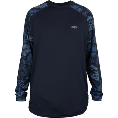 AFTCO DRP Regular Performance Fishing Shirt – Blue Magnum