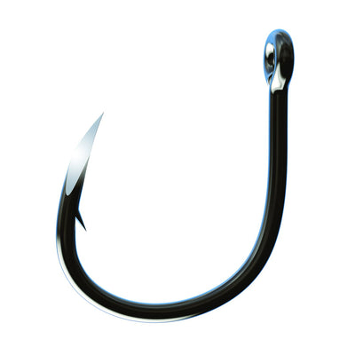 Eagle Claw Lazer Trokar Flipping Hook, Plat Black, Size: 4/0