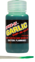 Spike-It Dip-N-Glo Garlic Scented Worm Dye 2 oz. | Discount Tackle