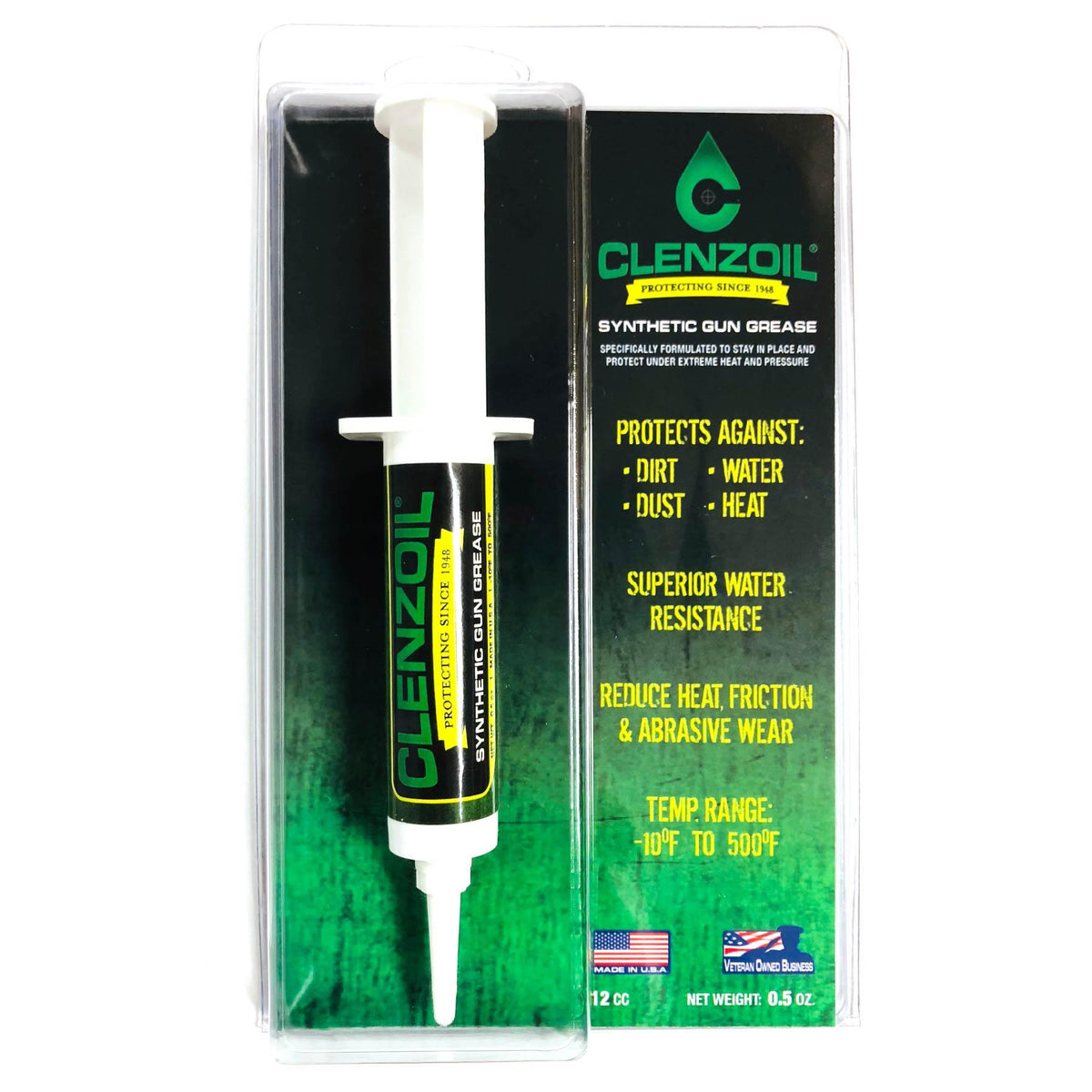 Synthetic Gun Grease Syringe Clenzoil