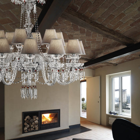 Clear Chandelier Chanel 248/12+6 – Avanti Group Ltd