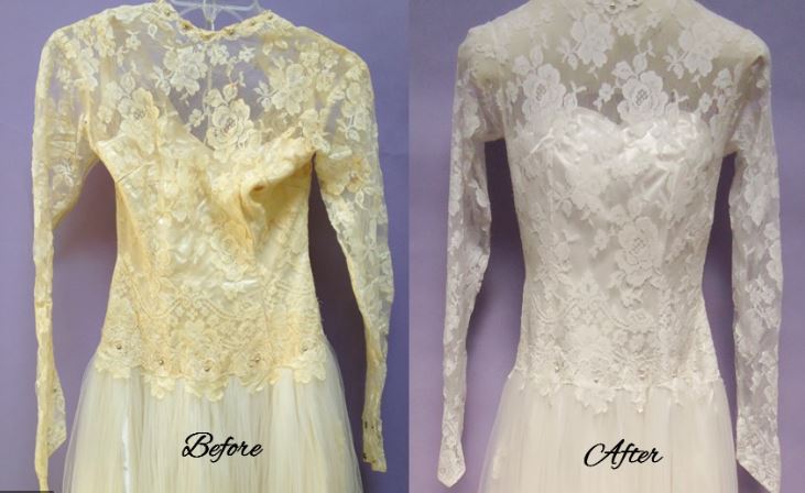 Why do wedding dresses turn yellow? How to Avoid & Restore it ...