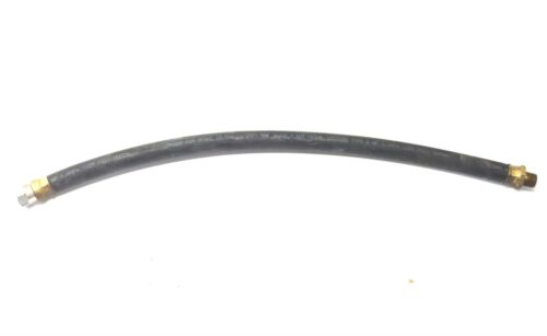 1/2 x 36 Black Rubber DOT SAE J1402 Air Brake Hose Assembly HAB-8