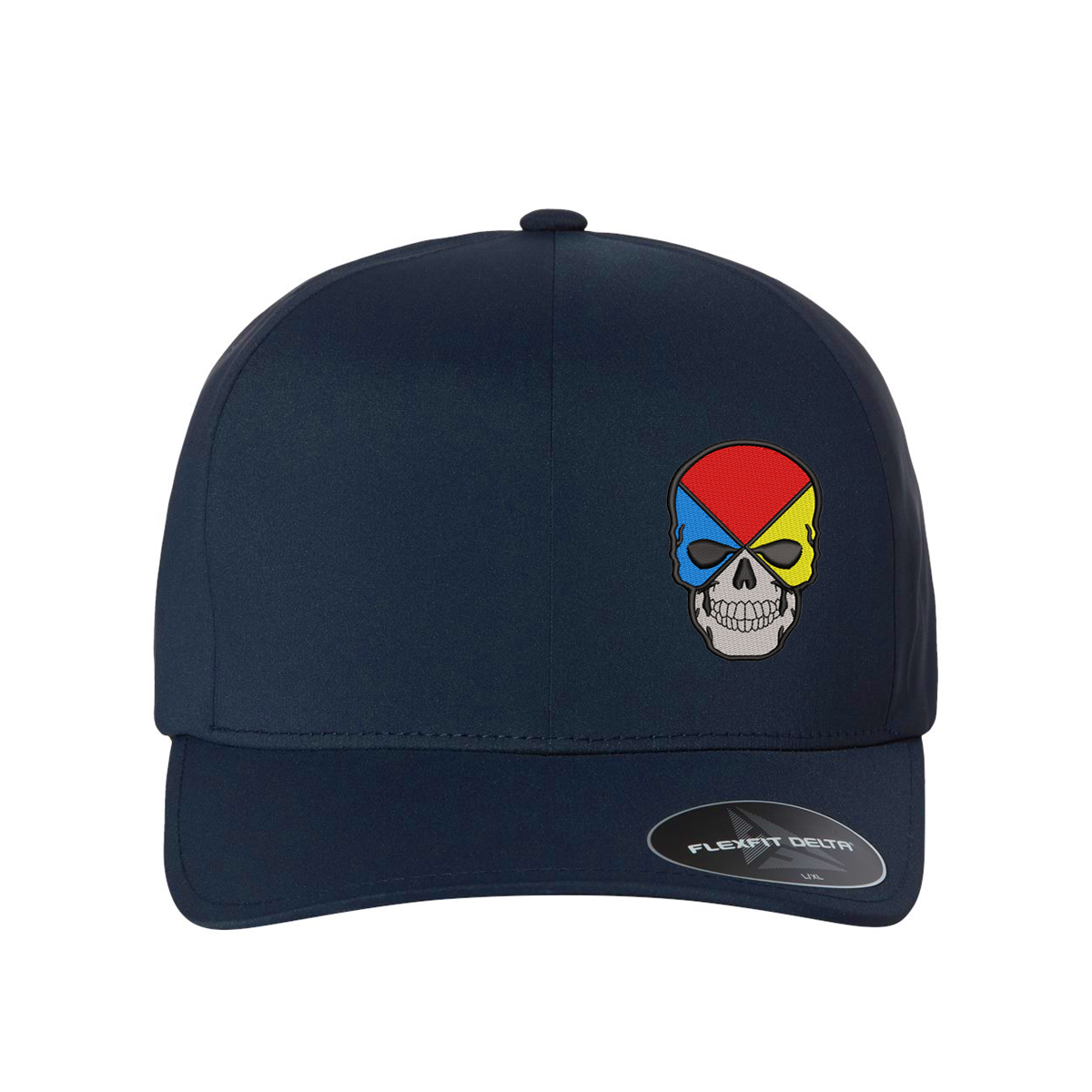 Hazmat Skull Delta Flexfit Hat