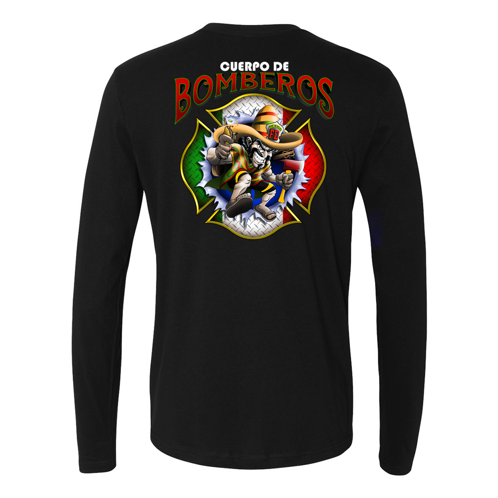 Image of Cuerpo De Bomberos Maltese Premium Long Sleeve Shirt