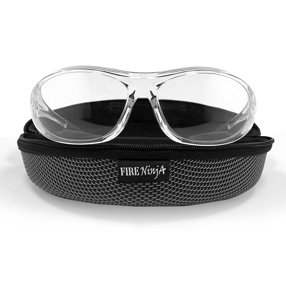 Image of EDGE 360 (CLEAR) ANTI-IMPACT EYE PROTECTION with Hard Case