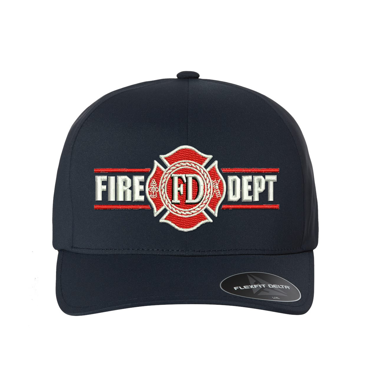 Image of Fire Dept Maltese Delta FlexFit Hat
