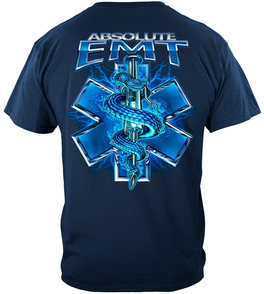 Absolute EMT Snake T-Shirt | Firefighter.com