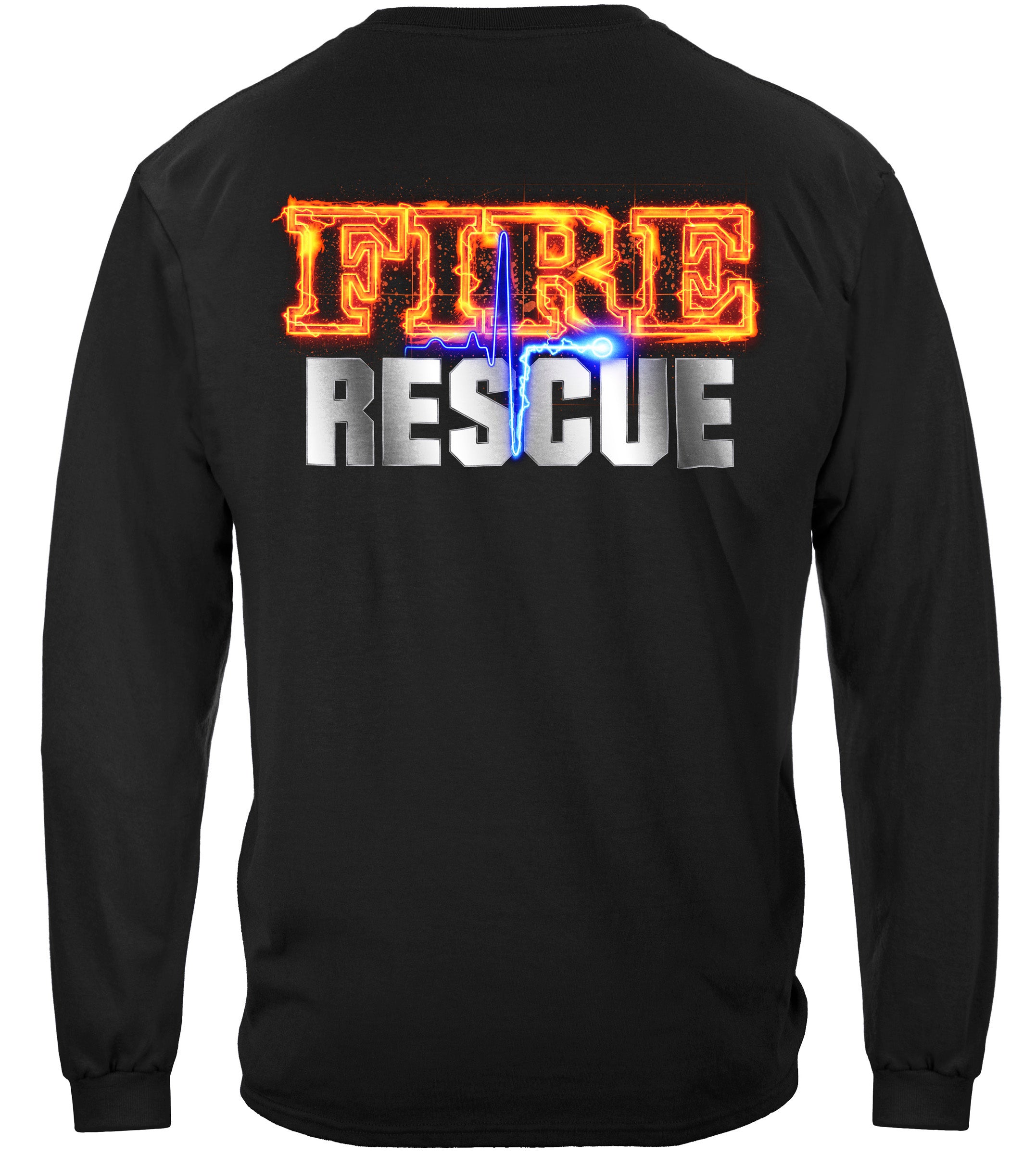 Image of Fire Rescue Full Front Maltese Long Sleeves