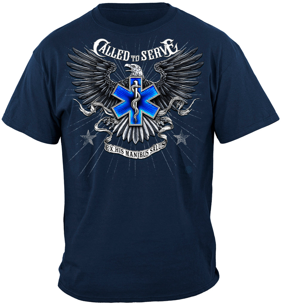 EMS Called to Serve Tshirt | Firefighter.com