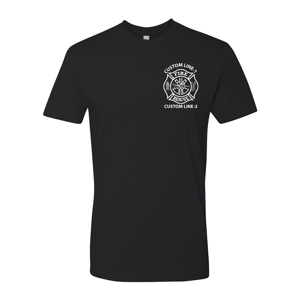 Image of Customized Fire Rescue Premium Duty T-Shirt