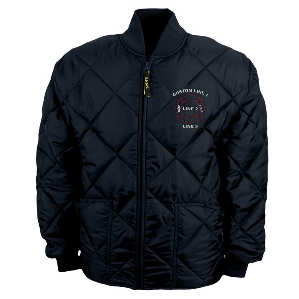 Image of Customized Game The Bravest Jacket with Maltese Embroidery