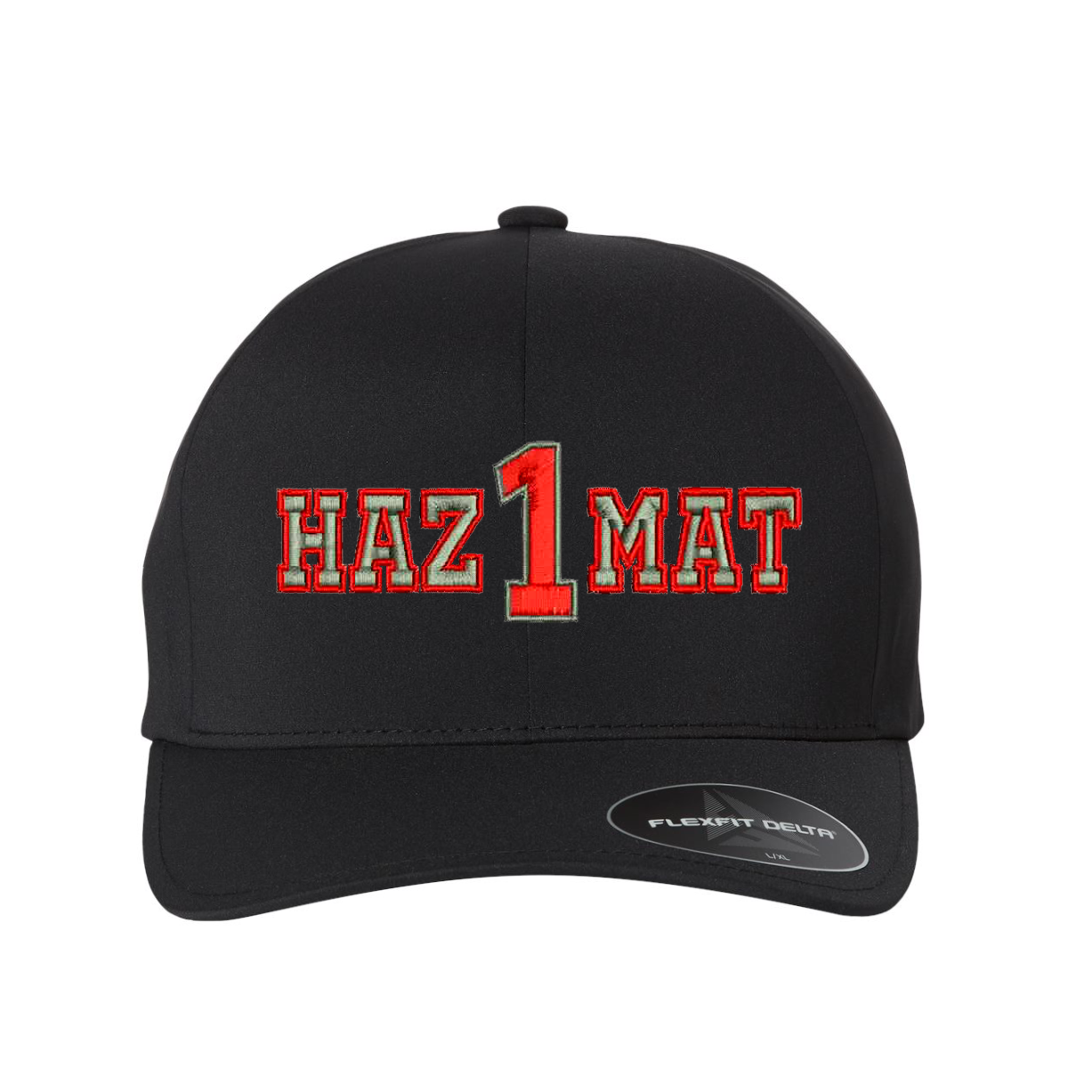 Image of Personalized Haz Mat Delta FlexFit Hat