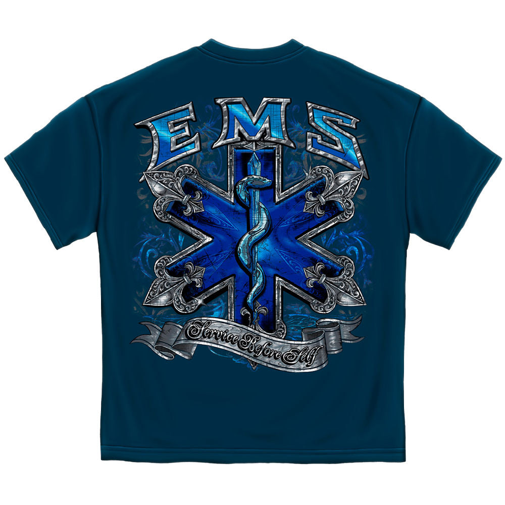 Image of EMS Steel Silver Foil T-Shirt