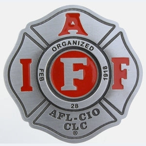 IAFF Maltese Car Emblem