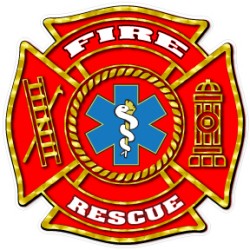 Image of Fire Rescue Decal