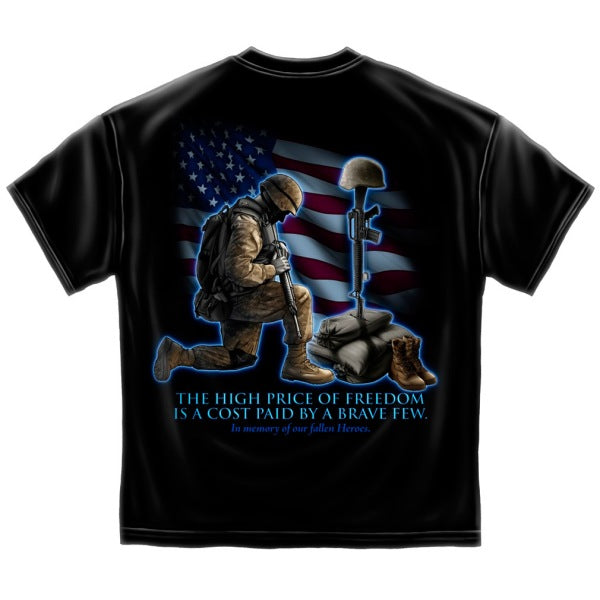 Image of Soldiers The High Cost Of Freedom T-shirt