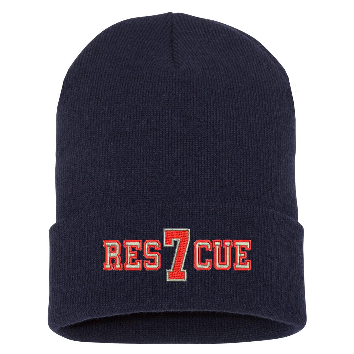 Image of Personalized Rescue Cuffed Beanie