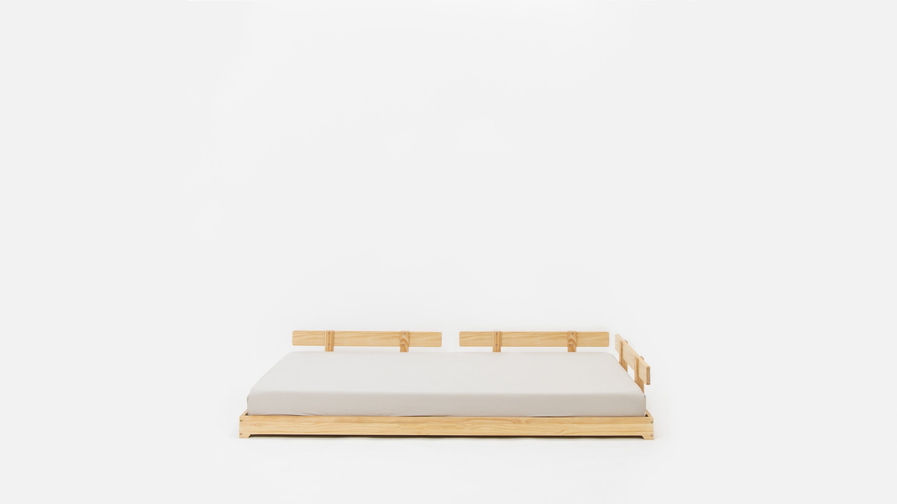 Bed Frame with Rails