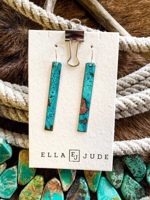 Ella Jude Long Strip Earrings - Ranch-Land Western Store
