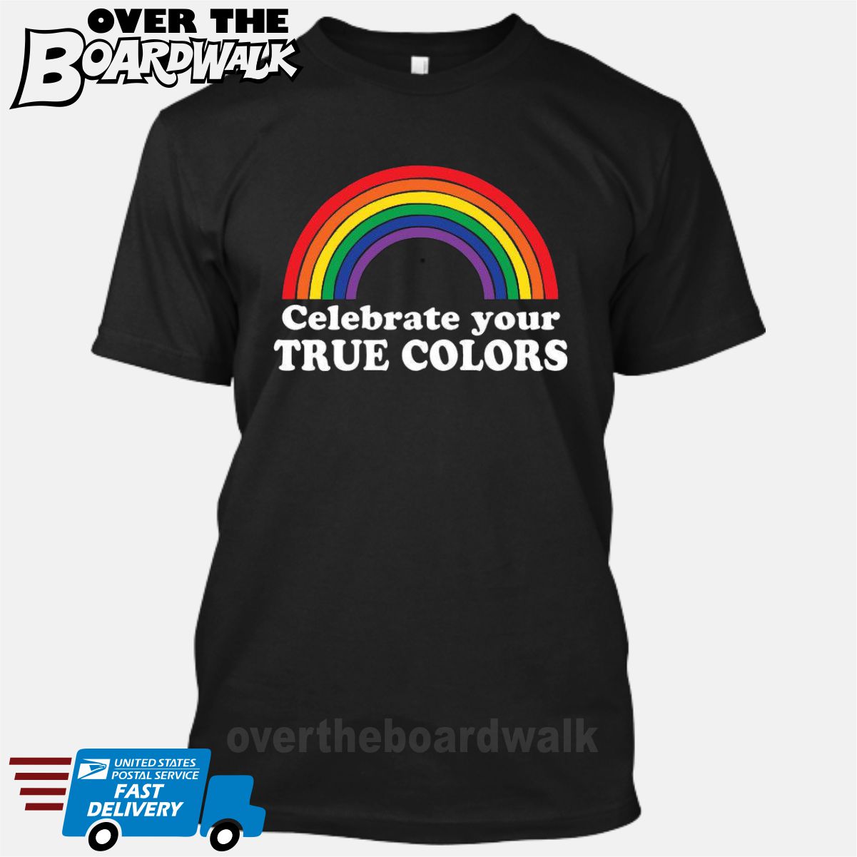 gay pride rainbow t shirt
