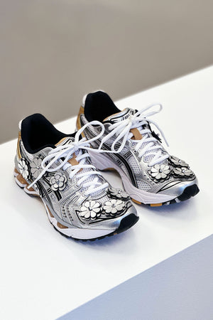 SILVER FLOWER APPLIQUE CB GEL-KAYANO | SNEAKERS