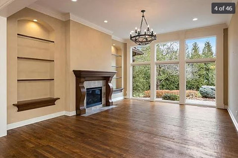 dining room pre-remodel bargain mansions