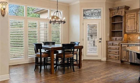 table in kitchen 