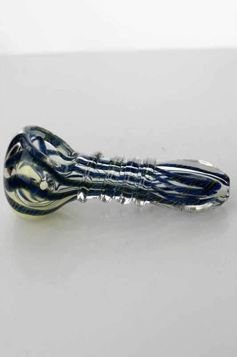 3.5" soft glass 3489 hand pipe- - One Wholesale