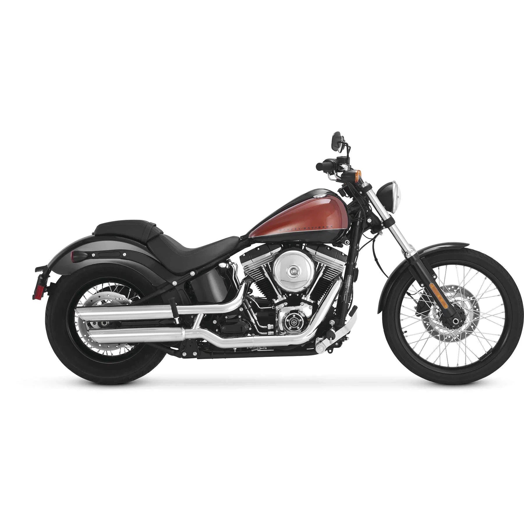 VANCE AND HINES Vance & Hines 16835 Twin Slash 3in. Slip Ons Chrome