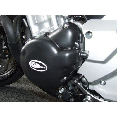 R&G Racing Black Engine Case Covers For 2008 2009 Suzuki Bandit 1250S GSF1250S GT Faired