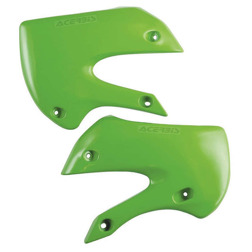 Acerbis Green Radiator Shrouds for Kawasaki - 2043770006