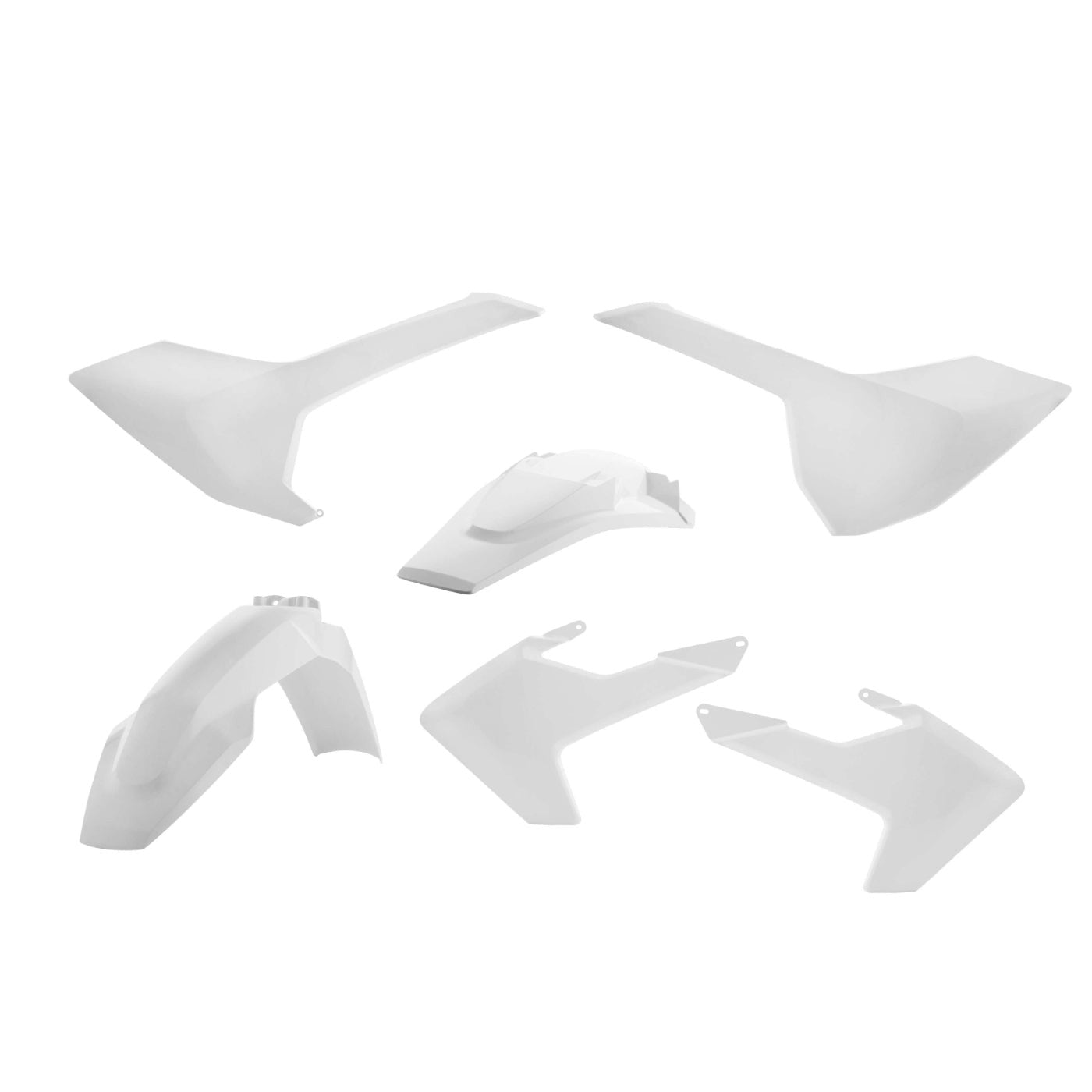 Acerbis White Standard Plastic Kit for Husqvarna - 2634020002
