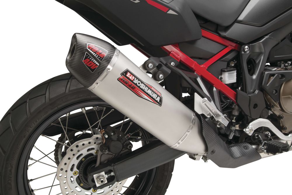 Yoshimura Street Exhaust Slip-on RS-12 Stainless - 12401BS520