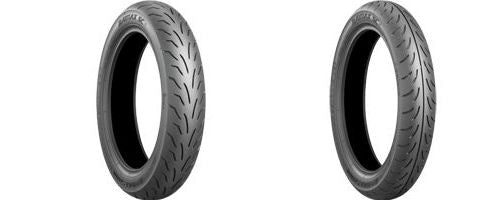 Bridgestone Front Rear 120/70-13 + 130/70-13 Battlax SC Motorcycle Tire Set