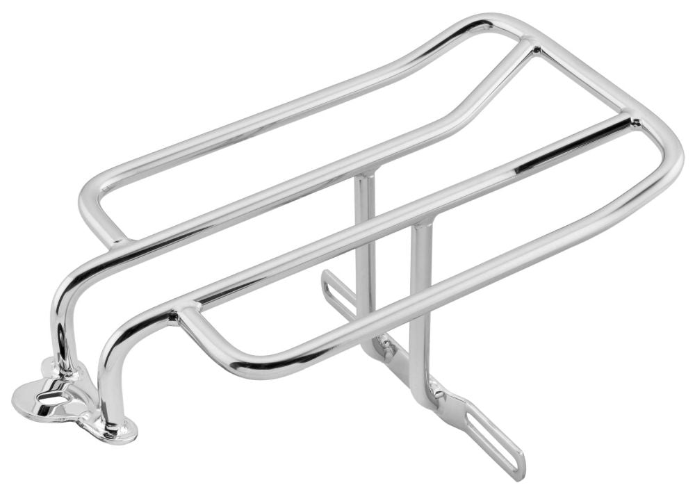 Bikers Choice Luggage Rack For - 301037 2-Up Seat Chrome