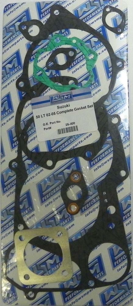 WSM Complete Gasket Kit For Suzuki 50 ALT / LT / JR 78-07 25-400