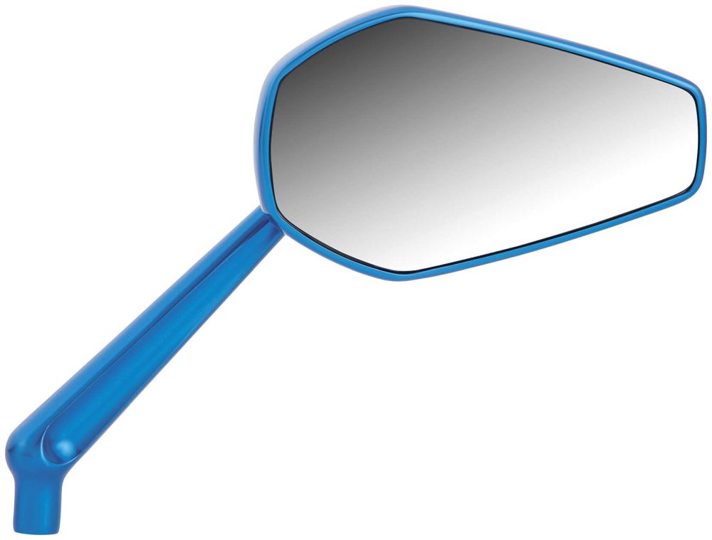 Arlen Ness Mini Stocker Blue Right Mirror 13-153