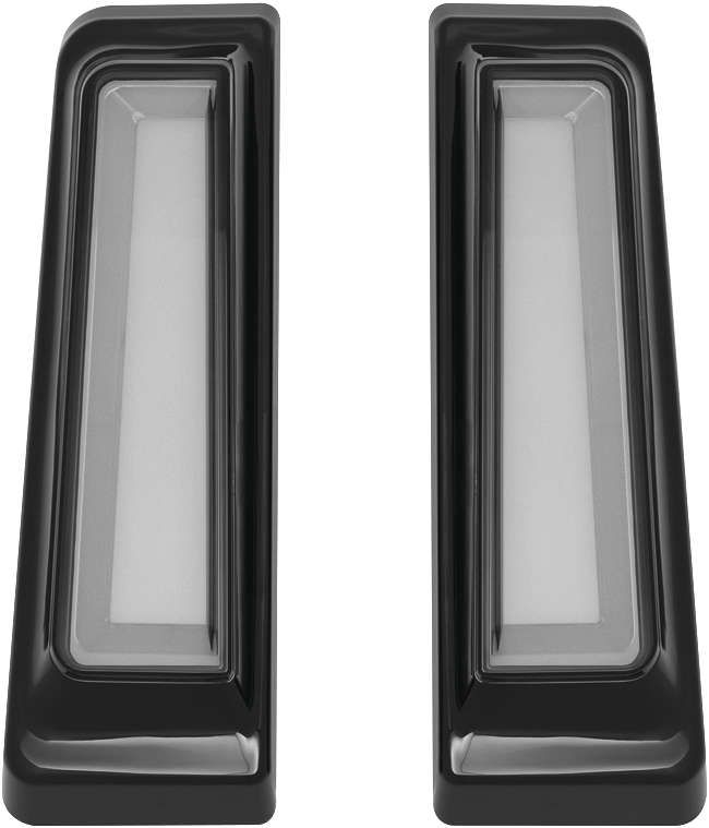 Kuryakyn Tracer LED Inserts for Saddlebag Supports Black