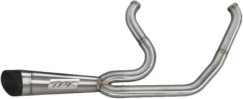 Two Brothers Racing 2-Into-1 Stainless Turnout Racing Exhaust 005-5120199
