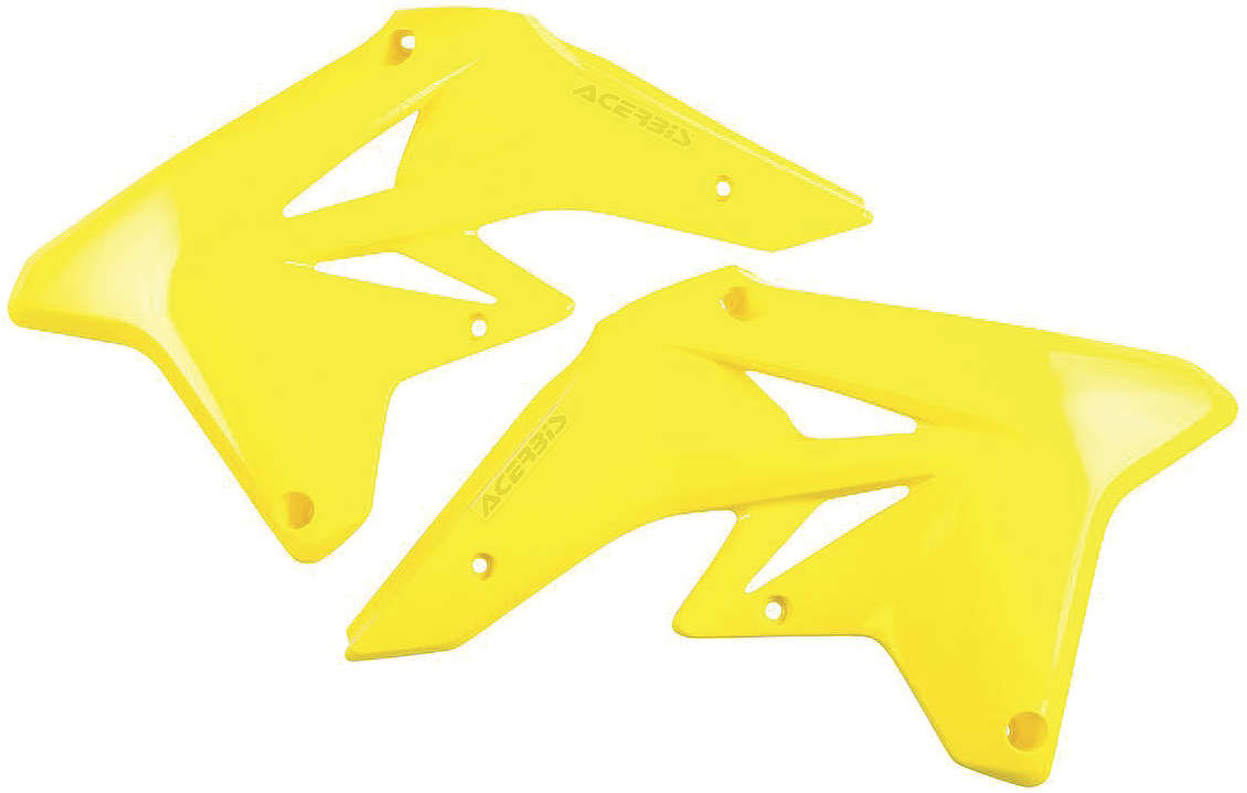 Acerbis Yellow Radiator Shrouds for Suzuki - 2081900231