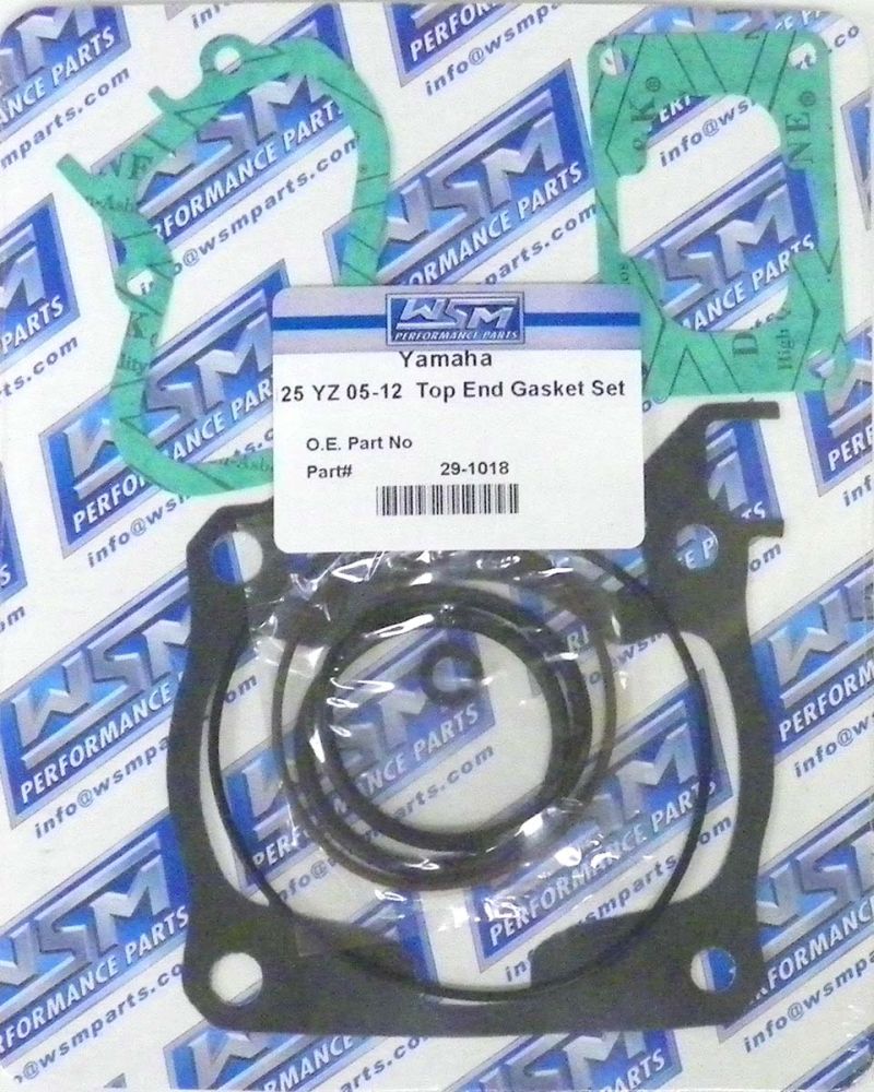 WSM Top End Gasket Kit For Yamaha 125 YZ 05-20 29-1018
