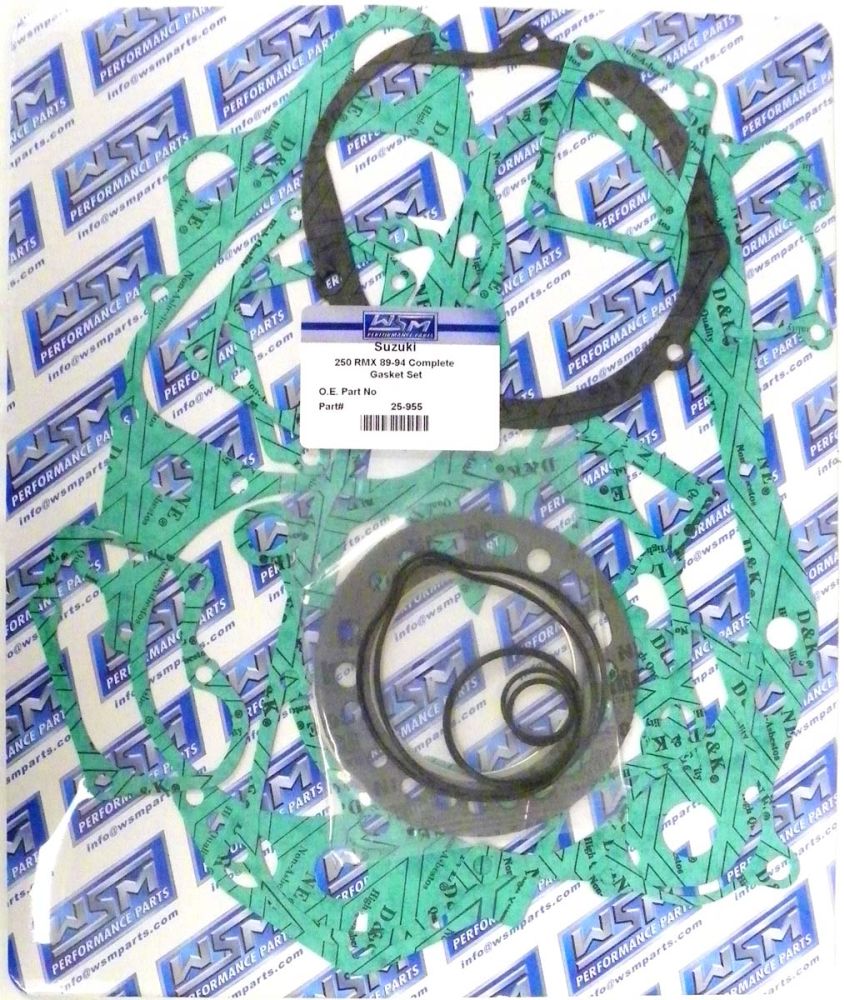 WSM Complete Gasket Kit For Suzuki 250 RMX 89-94 25-955