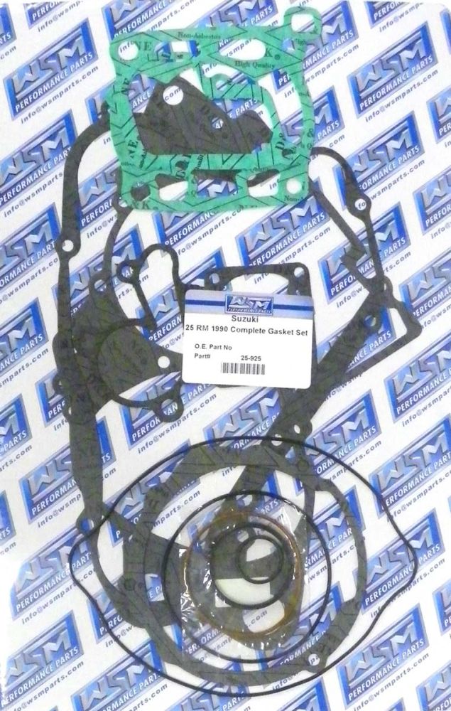 WSM Complete Gasket Kit For Suzuki 125 RM 1991 25-925
