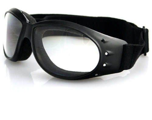 Bobster Cruiser Black Frame Clear Lens Goggles Matte