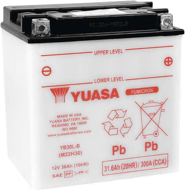 Yuasa 12V Heavy Duty Yumicorn Battery - YUAM22H30