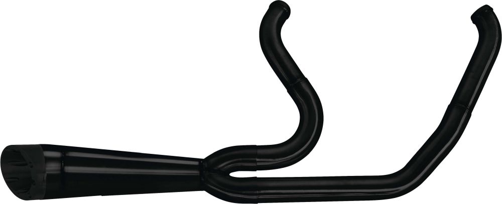 Two Brothers Racing 2-Into-1 Black Turnout Racing Exhaust 005-5120199-B