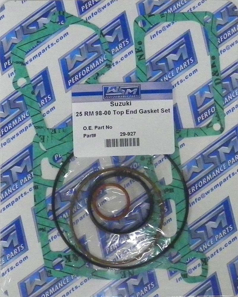 WSM Top End Gasket Kit For Suzuki 125 RM 98-00 29-927